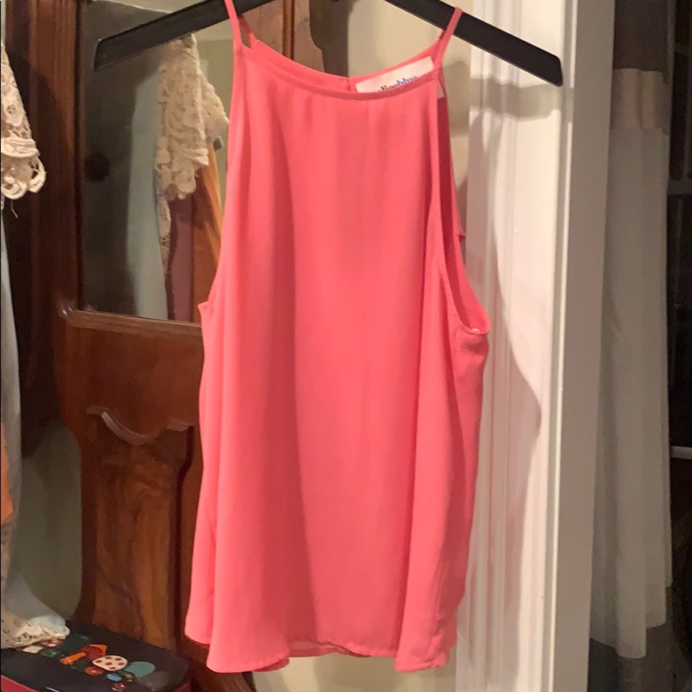 Pink halter. NWOT. Never worn.